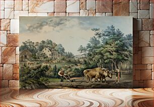 Πίνακας, American Farm Scenes. no. 1
