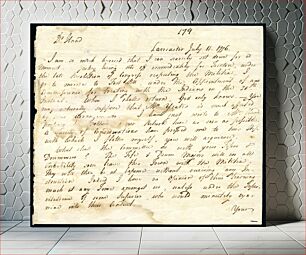 Πίνακας, American Revolution letter