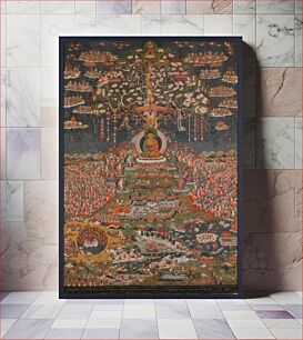 Πίνακας, Amitabha, the Buddha of the Western Pure Land (Sukhavati)