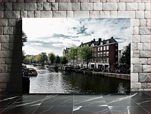 Πίνακας, Amsterdam Canals Κανάλια του Άμστερνταμ