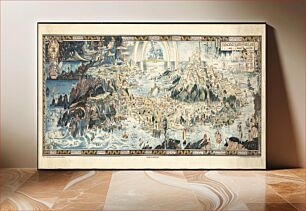 Πίνακας, An anciente mappe of Fairyland : newly discovered and set forth