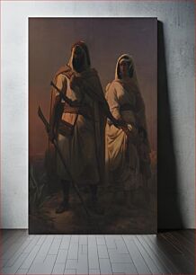 Πίνακας, An Arab Family in the Desert by Niels Simonsen