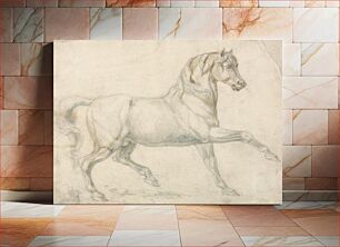 Πίνακας, An Arabian Stallion Walking to Right