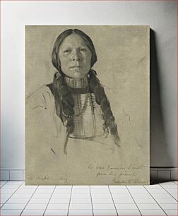 Πίνακας, An Arapahoe Boy (ca. 1882) by George de Forest Brush