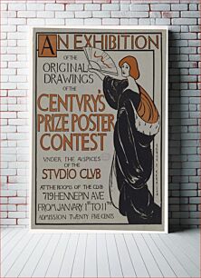 Πίνακας, An exhibition of the original drawings of the Century's prize poster contest under the auspices of the Studio Club
