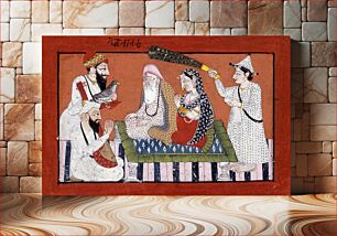 Πίνακας, An Imaginary Meeting between Guru Nanak and Gobind Singh