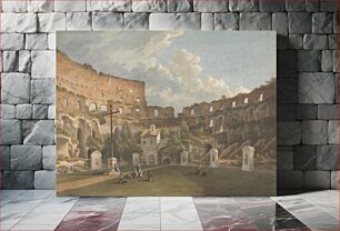 Πίνακας, An Interior View of the Colosseum, Rome