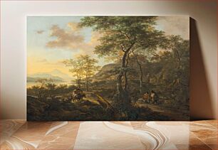 Πίνακας, An Italianate Evening Landscape (ca. 1650) by Jan Both