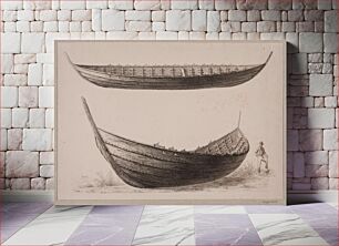 Πίνακας, An old Nordic ship by Julius Magnus Petersen