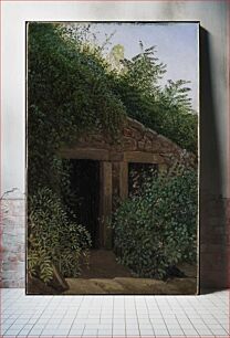 Πίνακας, An Overgrown Mineshaft by Carl Gustav Carus