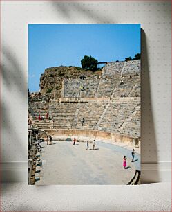 Πίνακας, Ancient Amphitheater Αρχαίο Αμφιθέατρο