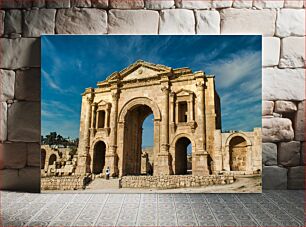 Πίνακας, Ancient Archway in Jerash Αρχαία Αψίδα στο Jerash