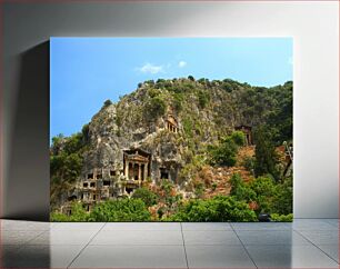 Πίνακας, Ancient Cliffside Tombs Αρχαίοι Τάφοι Cliffside