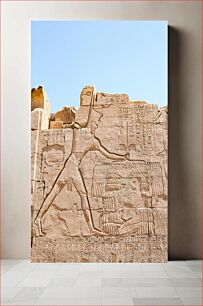 Πίνακας, Ancient Egyptian Carving Αρχαία αιγυπτιακή γλυπτική