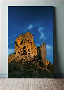 Πίνακας, Ancient Rock Formation at Sunset Αρχαίος σχηματισμός βράχου στο ηλιοβασίλεμα