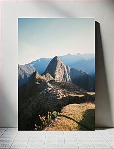 Πίνακας, Ancient Ruins in Mountainous Landscape Αρχαία ερείπια σε ορεινό τοπίο