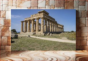 Πίνακας, Ancient Ruins of a Temple Αρχαία ερείπια ναού