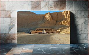 Πίνακας, Ancient Temple in Desert Αρχαίος ναός στην έρημο