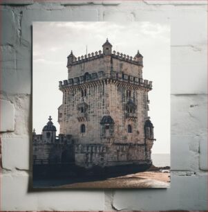 Πίνακας, Ancient Tower by the Sea Αρχαίος Πύργος δίπλα στη Θάλασσα