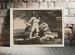 Πίνακας, And there is nothing more to do (15) by Francisco Goya