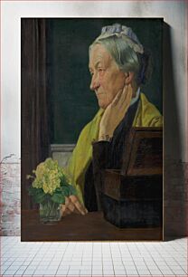 Πίνακας, Ane Marie Rohde, née Schmidt, the artist's mother by Johan Rohde