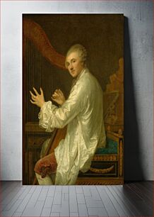 Πίνακας, Ange Laurent de La Live de Jully (ca. 1759) by Jean–Baptiste Greuze