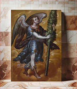 Πίνακας, Angel Carrying a Cypress (Angel portando un cipres) by Juan Correa