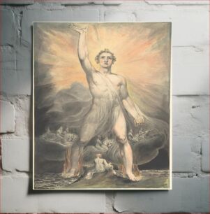 Πίνακας, Angel of the Revelation (Book of Revelation, chapter 10) by William Blake
