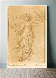 Πίνακας, Angel with two swords, Stefano Mulinari