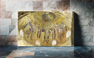 Πίνακας, Angels, Mosaic, Palatine Chapel, Palermo (ca. 1897–1903) by John Singer Sargent