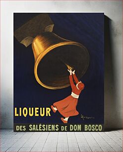 Πίνακας, Angelus, liqueur des Salésiens de Dom Bosco (1907) by Leonetto Cappiello