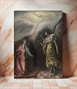 Πίνακας, Annunciation by El Greco (Domenikos Theotokopoulos)