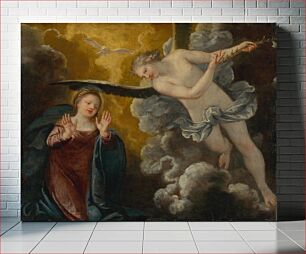 Πίνακας, Annunciation by Pietro Liberi