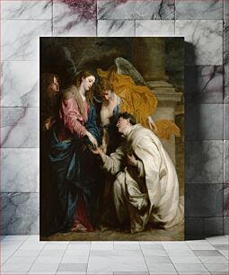 Πίνακας, Anton van Dyck - The Vision of the Blessed Hermann Joseph