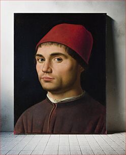 Πίνακας, Antonello da Messina - Portrait of a Man - National Gallery London