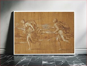 Πίνακας, Apollo pursues Daphne by Francesco Albani