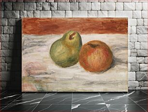 Πίνακας, Apple and Pear (Pomme et poire) by Pierre Auguste Renoir