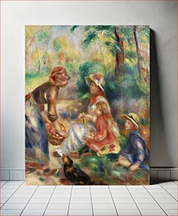 Πίνακας, Apple Vendor (La Marchande de pommes) (1890) by Pierre-Auguste Renoir