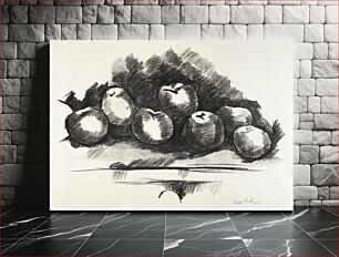 Πίνακας, Apples on Table (1923) by Marsden Hartley