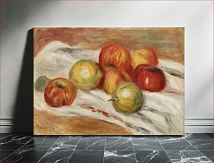 Πίνακας, Apples, Orange, and Lemon (Pommes, oranges et citrons) (1911) by Pierre-Auguste Renoir