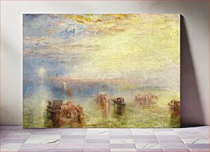 Πίνακας, Approach to Venice (1844) byJoseph Mallord William Turner