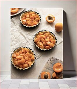 Πίνακας, Apricot Tarts Τάρτες βερίκοκου