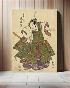 Πίνακας, Arashi Rikan II in a Samurai Role by Shōraku