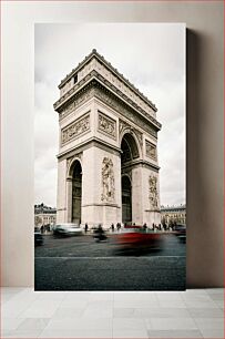 Πίνακας, Arc de Triomphe in Paris Αψίδα του Θριάμβου στο Παρίσι