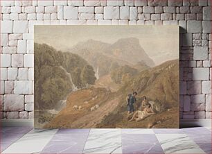 Πίνακας, Arcadian Landscape with Shepherds