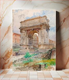 Πίνακας, Arch of Titus, Rome by Cass Gilbert