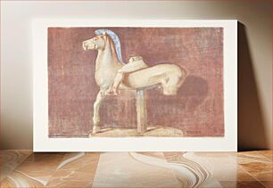 Πίνακας, Archaic Greek Equestrian Statue (Athens) by Marie Henriques