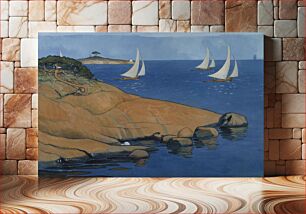 Πίνακας, Archipelago view, 1900, Venny Soldanbrofeldt