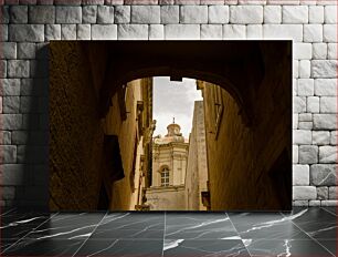 Πίνακας, Architectural View through Archway Αρχιτεκτονική άποψη μέσα από το Archway