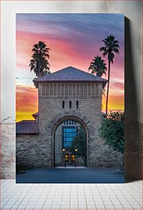 Πίνακας, Archway at Sunset Αψίδα στο ηλιοβασίλεμα